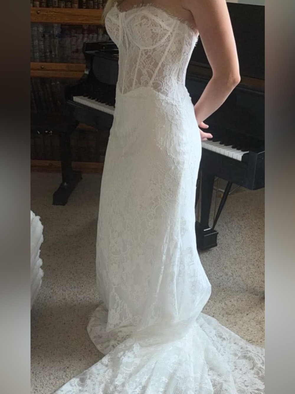 White Lace Maxi Dress - Elegant Women's Gown